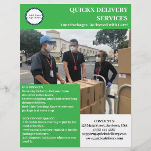 Professional Delivery Service  Flyer