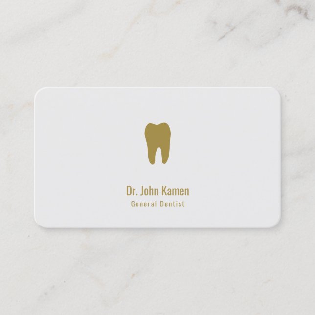Professional Dental Appointment Card | Dentist (Front)
