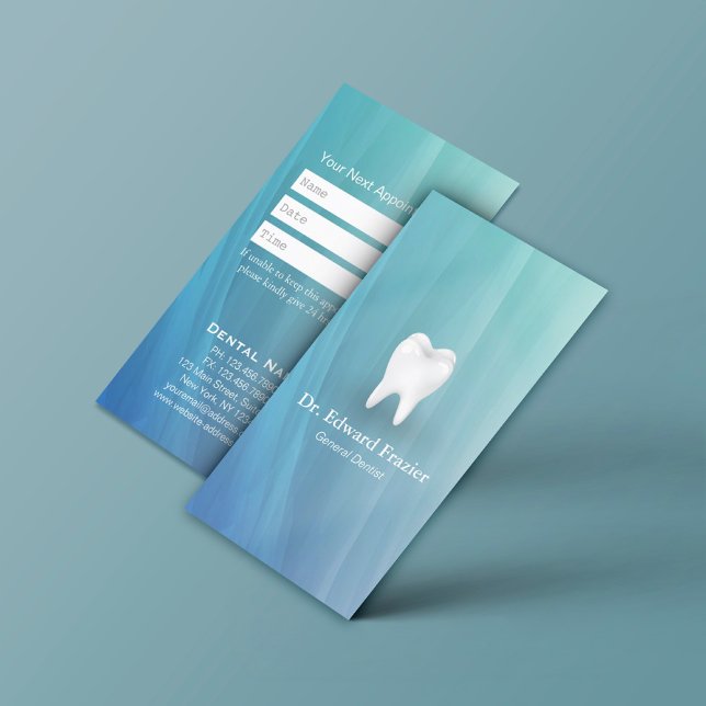 Professional Dental Care Dentist Appointment Aqua (Creator Uploaded)