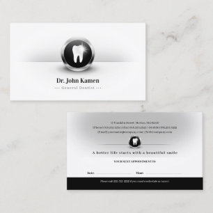Professional Dental Dentist Appointment Card