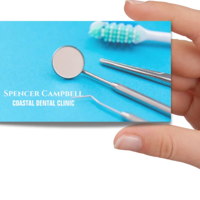 Professional Dental Office Supplies Dentist  Business Card (Professional Dental Office Supplies Dentist Business Card)