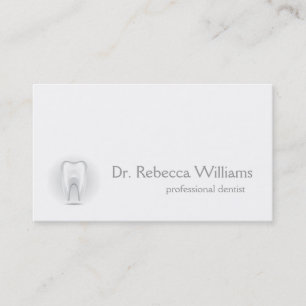 Professional Dentist Business Card