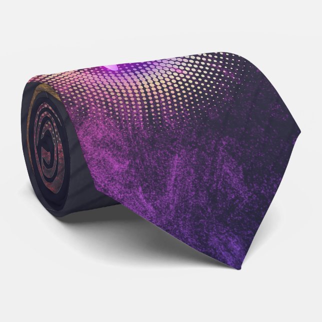 Professional Dentist Dental Clinic Rose Gold Tooth Tie (Rolled)