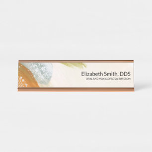 Professional Dentist Doctor CEO Manager PhD Desk N Name Plate