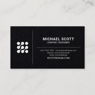 Professional Designers Black & White Business Card