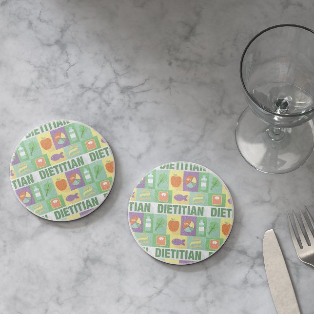 Professional Dietician Iconic Designed Coaster (Creator Uploaded)