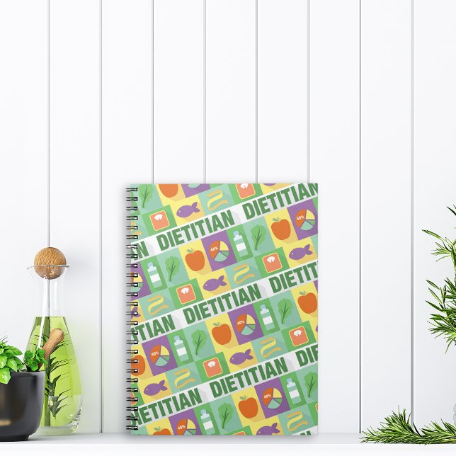 Professional Dietician Iconic Designed Notebook (Creator Uploaded)