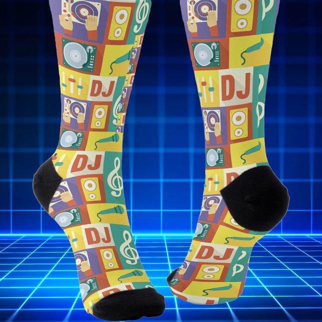 Professional Disc Jockey Iconic Designed Socks (Creator Uploaded)