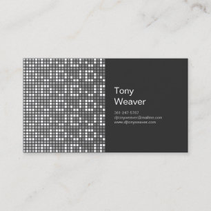 Professional DJ Business Card