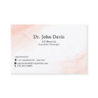 Professional Doctor Blush Pink Personalised
