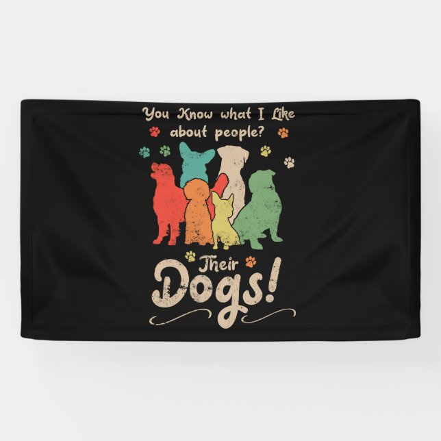 Professional Dog Groomer Dad Grooming Doggie Banner (Horizontal)