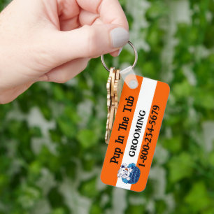 Professional Dog Grooming Key Ring