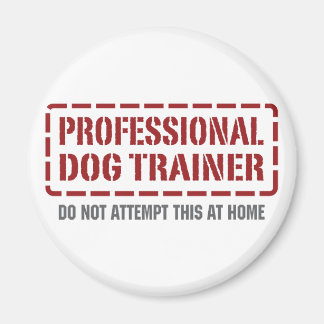 Professional Dog Trainer Magnet