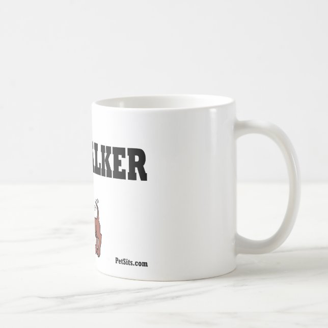 Professional Dog Walker Coffee Mug (Right)