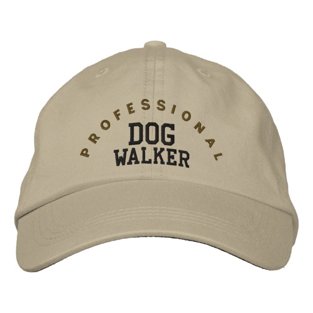 Professional Dog Walker Hat (Front)