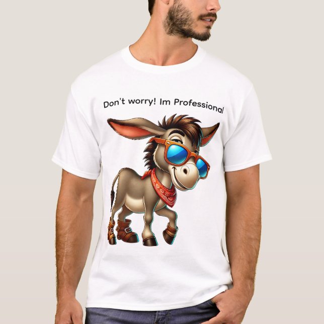 Professional donkey T-Shirt (Front)