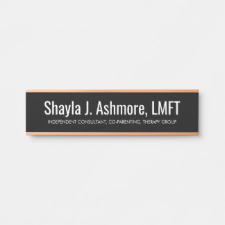 Professional Door Nameplate