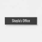 Professional Door Nameplate office