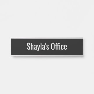 Professional Door Nameplate office