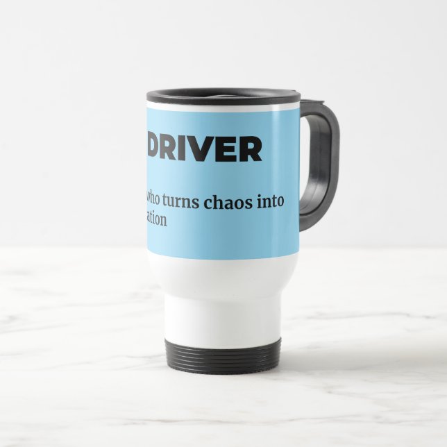 Professional Driver Definition Travel Mug (Front Right)