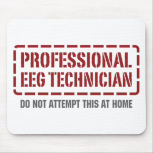 Professional EEG Technician Mouse Mat