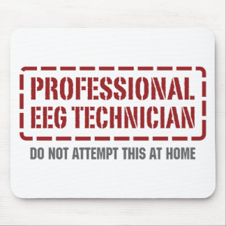Professional EEG Technician Mouse Mat