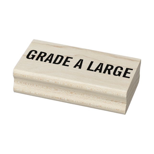 Professional Egg Carton Stamp GRADE A LARGE (Stamp)