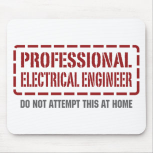 Professional Electrical Engineer Mouse Mat
