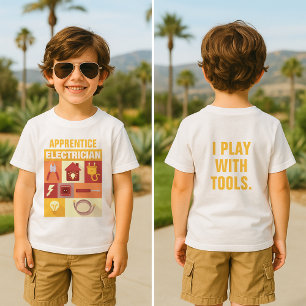 Professional Electrician Iconic Designed Baby T-Shirt