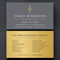 Professional Electrician Industrial Gold 