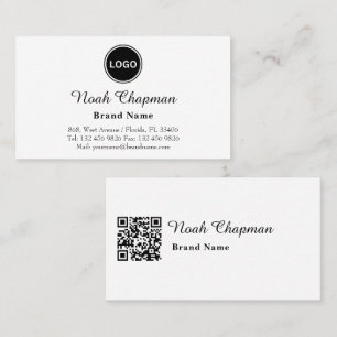 Professional Elegant Brand Sales Representative Business Card