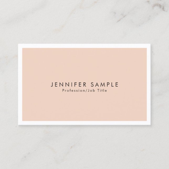 Professional Elegant Colours Modern Creative Business Card (Front)