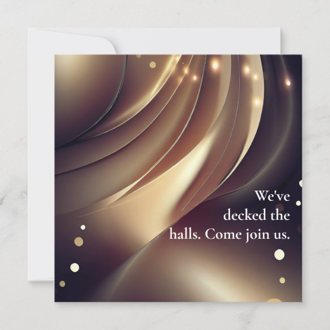 Professional Elegant Corporate Party Invitation (Front)