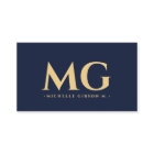 Professional Elegant Dark Navy Modern