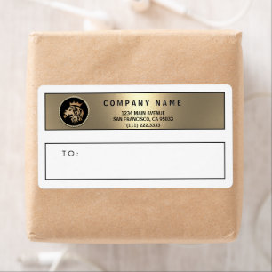 Professional Elegant Gold Lion Logo