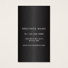 Professional Elegant Modern Black Brushed Metal