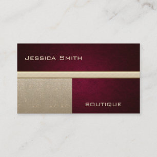 Professional elegant modern luxury glittery business card