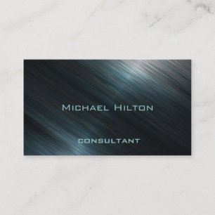 Professional elegant modern luxury shiny metal business card