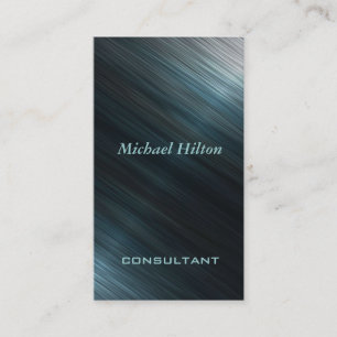 Professional elegant modern luxury shiny metal business card