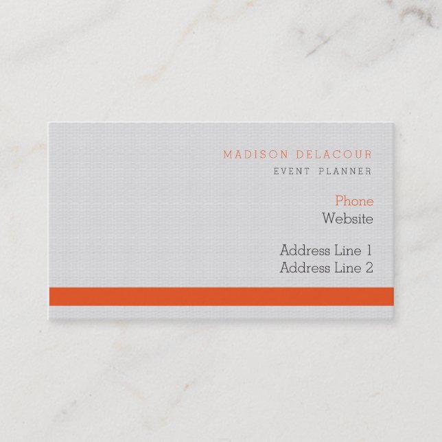 Professional Elegant Modern Minimal Silver Badge Business Card (Front)
