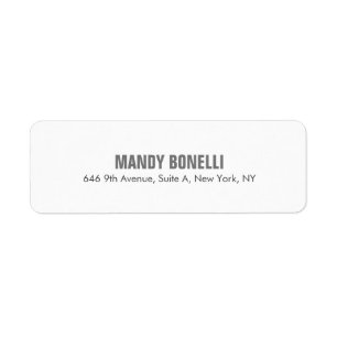 Professional elegant modern minimalist add name