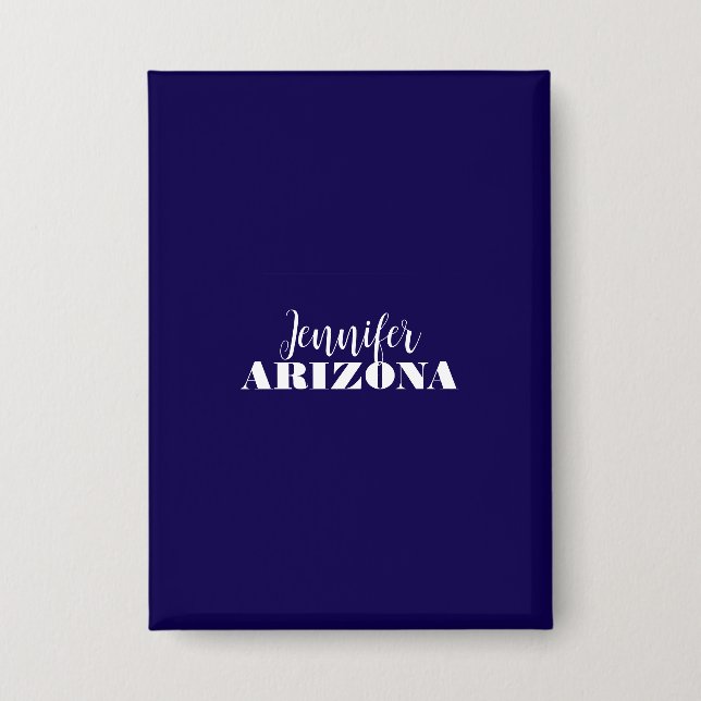 Professional elegant modern minimalist dark blue (Front)