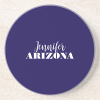 Professional elegant modern minimalist dark blue