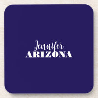 Professional elegant modern minimalist dark blue