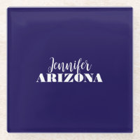 Professional elegant modern minimalist dark blue