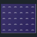Professional elegant modern minimalist dark blue wrapping paper<br><div class="desc">A perfect design that will work in business or in your private life. A simple,  minimalist,  perfect look. Just for you.</div>
