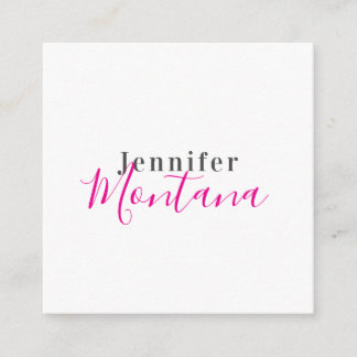 Professional elegant modern minimalist name enclosure card