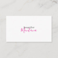 Professional elegant modern minimalist name