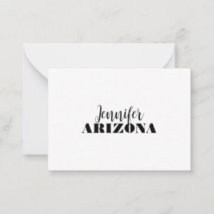 Professional elegant modern minimalist plain card