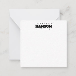 Professional elegant modern minimalist plain card